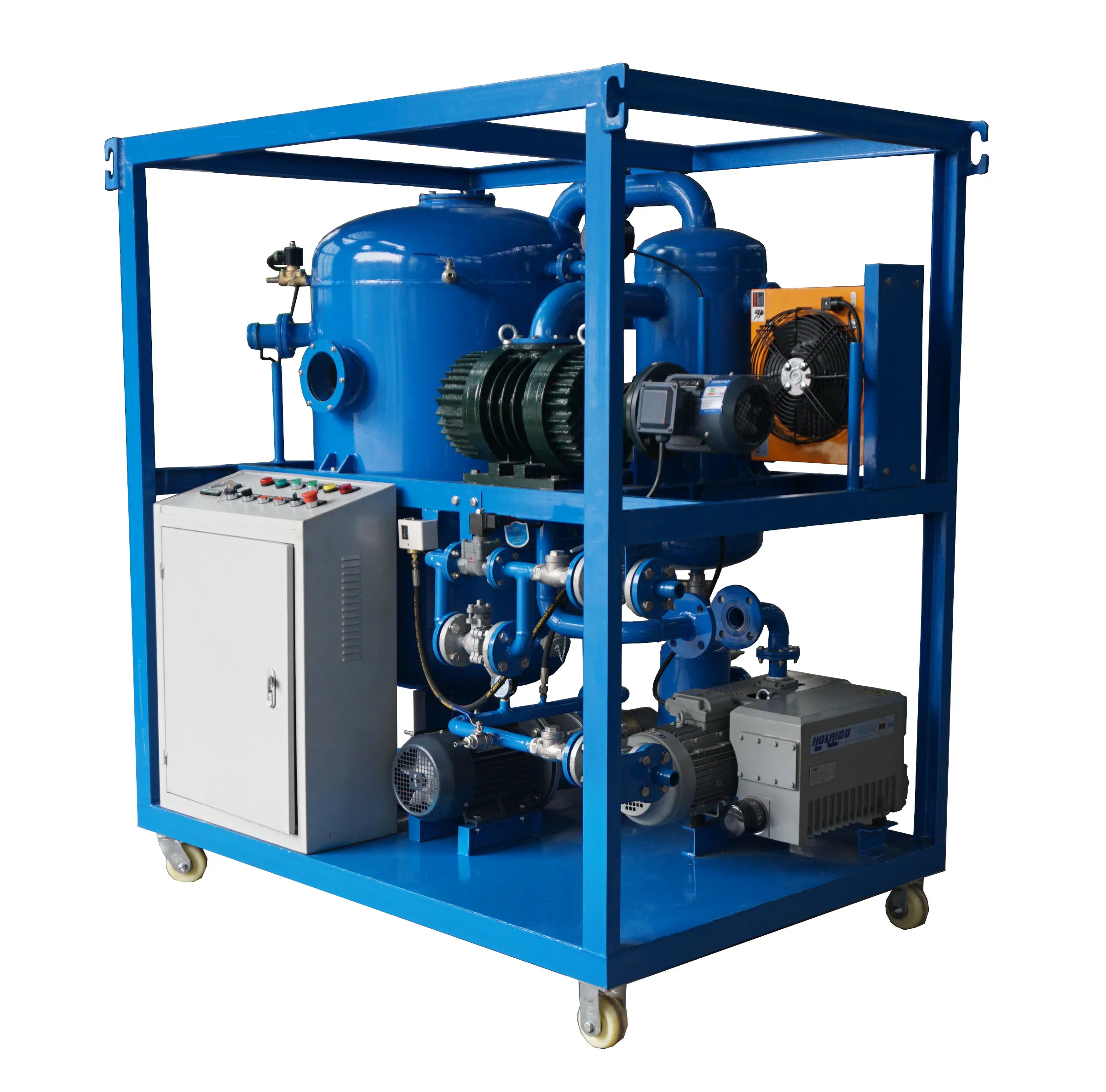 99.9% эффективная высоковакуумная масляная обработка трансформатора, используемая масляная фильтрация и система дегасифера