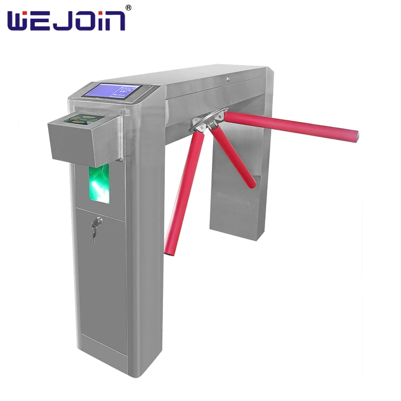 Turnstile biometrics access control system pedestrian security full automatic turnstile