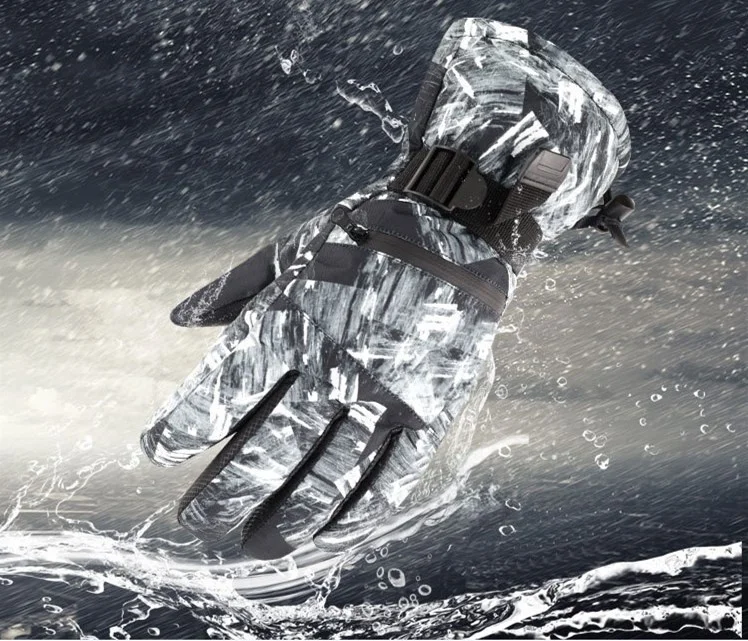 Hiking Camping Cycling Men Women Touchscreen Anti-slip Cold Weather Skiing Soft Cotton Winter Snowboard Gloves for Keep Warm