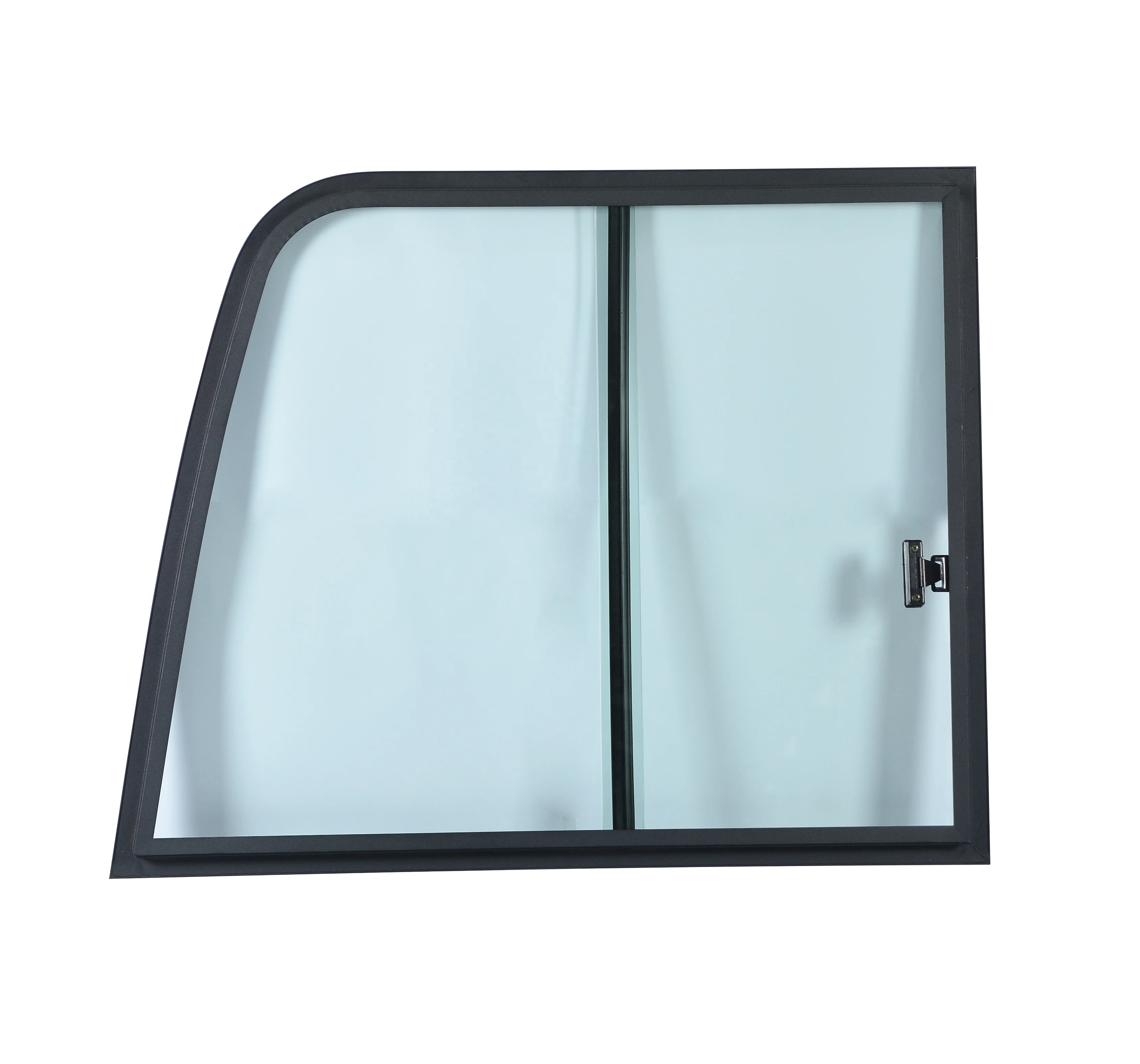 factory outlets Right side sliding window  construction machinery vehicle van sliding windows with fram