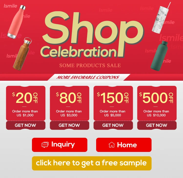 17oz Sublimation Blank White Stainless Steel Flask Wine Tumbler Blanks Set with Gift Box