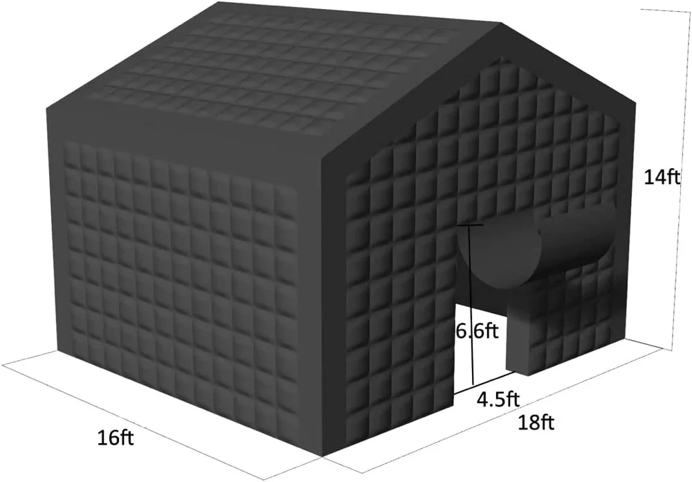 Portable LED Inflatable Photo Booth Tent Inflatable Night Club for Adults