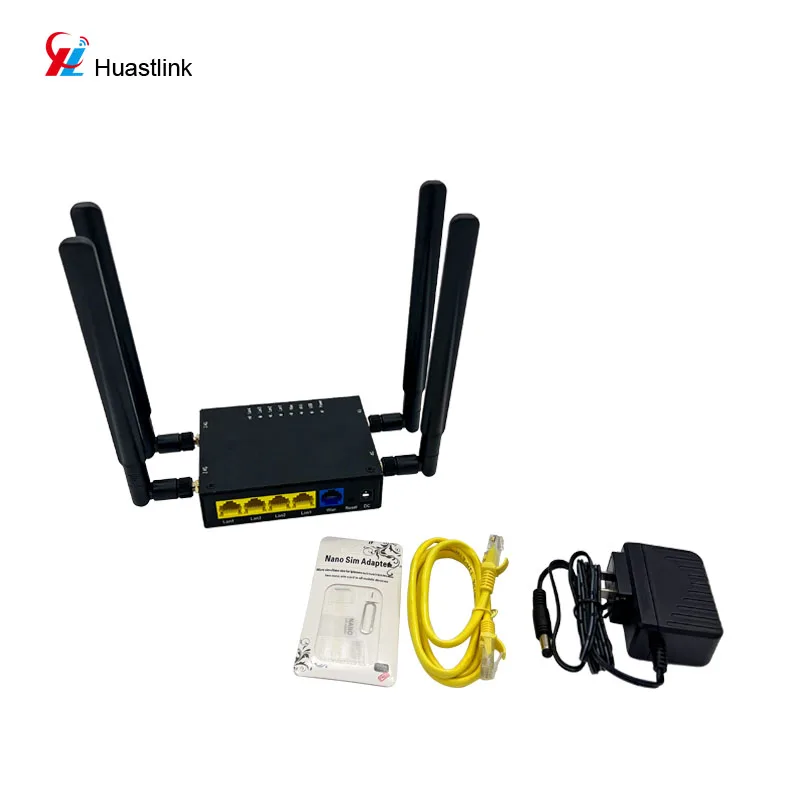 Huastlink HC540 поддержка IMEI / TTL изменения 300 Мбит/с беспроводной OpenWRT VPN PPTP L2TP OPENVPN двойной WAN 4G маршрутизатор