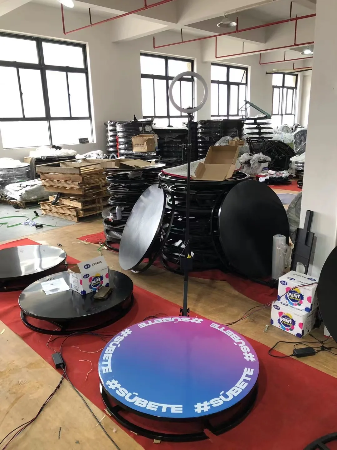 Slow Motion 360 Degree Rotating Picture Selfie Magic 360 Photo Booth 360 Video Booth Automatic Photobooth 2022 New for Party