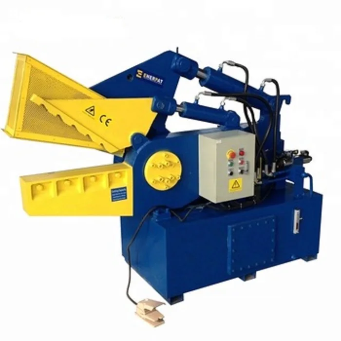 Alligator Shear / Hydraulic Scrap Non Ferrous Shear Machine with CE Ferrous Metal Pipe Cutting Machine 28 Mm Steel Bar 1.65 Tons
