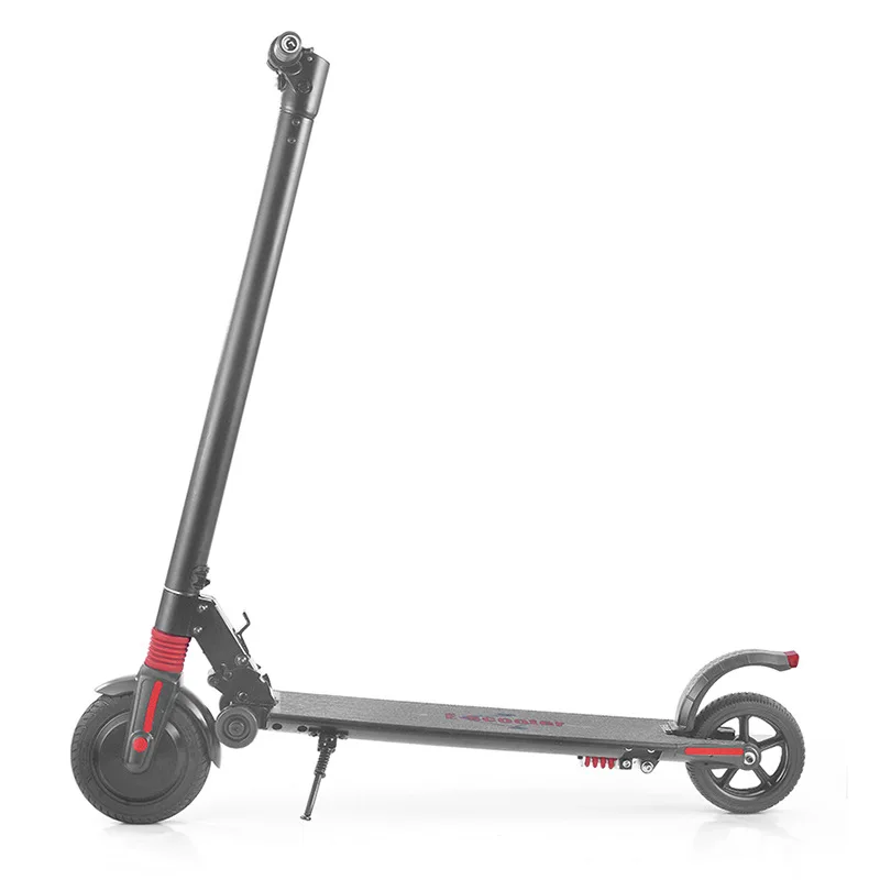 8-inch large wheel aluminum alloy folding electric scooter adult shock-absorbing short-distance scooter 21-24KM