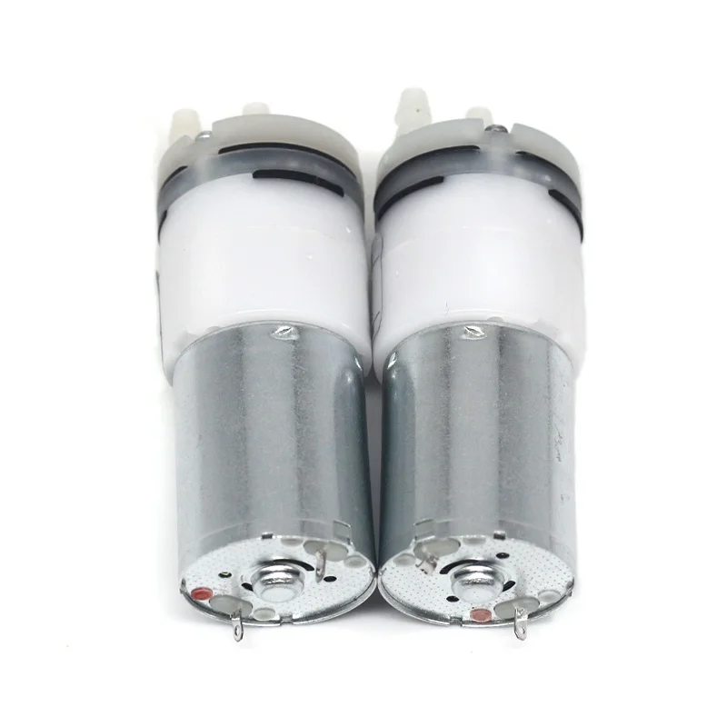 Low noise water pump motor WK-370 6V 12V with inlet and outlet 12v air pump micro dc pump 12v water