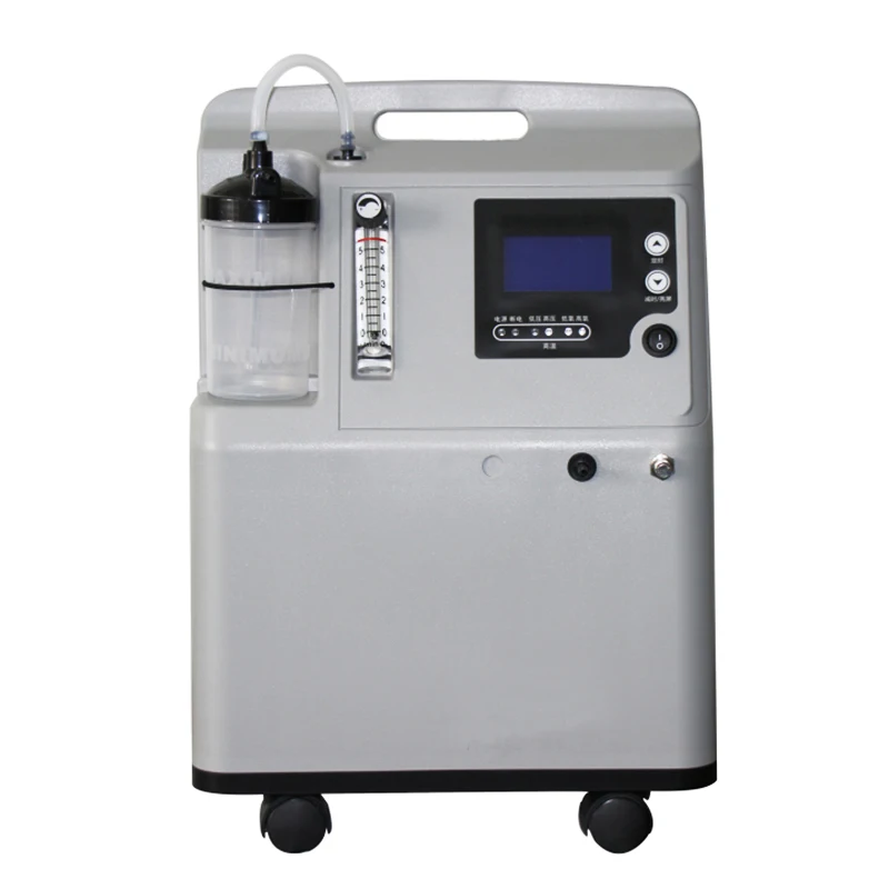 EUR PET Top Quality Veterinary Equipment Oxygen Generator Medical Grade 5l 10l Double Flow Oxygen Concentrator