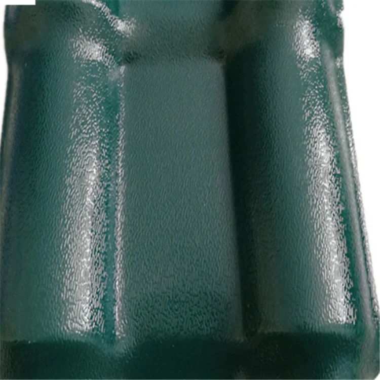 HZSY Colorful building material  Pvc Roof Tile corrugated blue synthetic  roof tile synthetic slate roofing