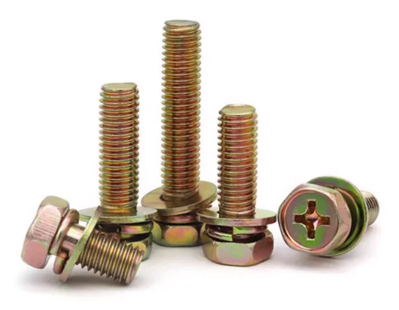Bolt Assorted with Spring Lock Plain Washer Assemblies Screws Hex Head Bolt Assorted assembling bolt
