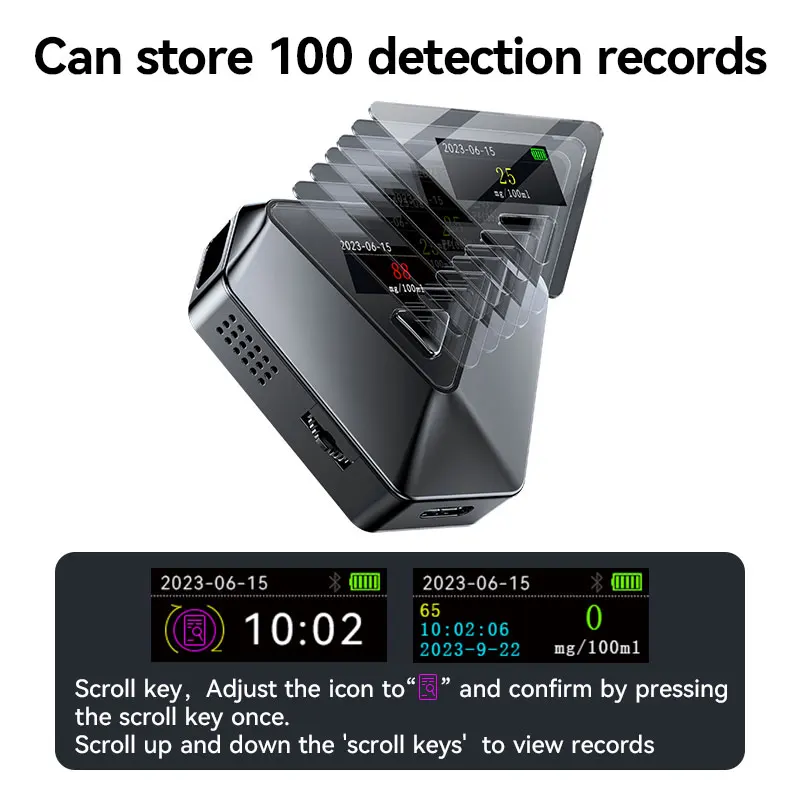 ISO keychain alcohol testers High accuracy alcohol breathalyzer buy breathalyzer support OEM/ODM color/logo/package Mr b 2