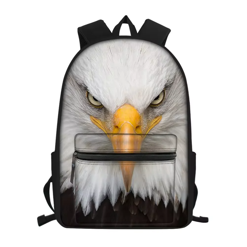 Custom Bags With Logo Eagle Handsome Brave Believe Wholesale Backpack School Bags