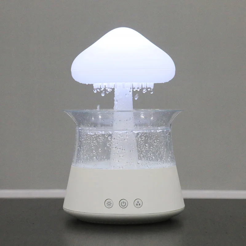 7 colors moon lamp 300ml essential oil diffusor rain cloud humidifier water drip humidificador de aire esencial electrico h2o