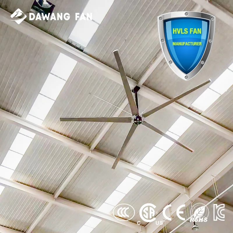 Вентилятор DAWANG, 4,2 м, 14 футов, большие бесщеточные вентиляторы для тренажерного зала, PMSM HVLS, вентилятор-охладитель воздуха