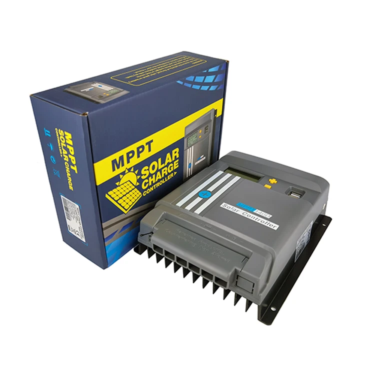 MPPT1 Series Intelligent Multi Stage MPPT Solar Charge Controller 40A 12V 30a 10a 20a  24V Solar Controller LCD battery settable