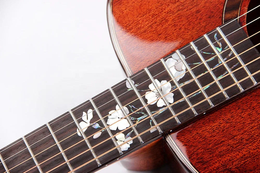 NX-30S-36 Very Popular Guangzhou Chinese Musical Instrument Guitar Acoustic 36 Inch Sapele Wood Guitar