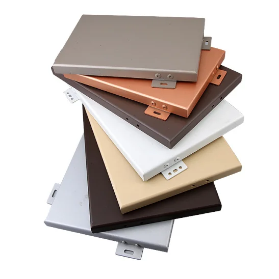 PVDF coated Customized Aluminum Veneer Panel/Aluminum Sheet Cladding Facade/Aluminum Decorative Wall