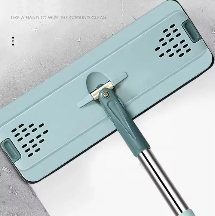 Automatic Spin Microfiber Mop Bucket Smart Home Floor Cleaning Wringing Mop Flat Squeeze Hand-Free Wrapping Magic Microfiber