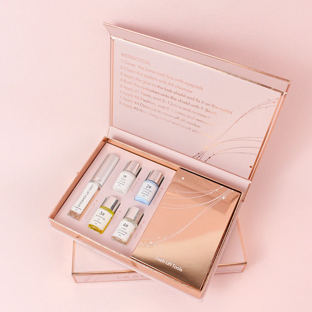 Upgrade formula without stimulation lash lift kit professional high quality silicone pallet for lash lift kit pumps