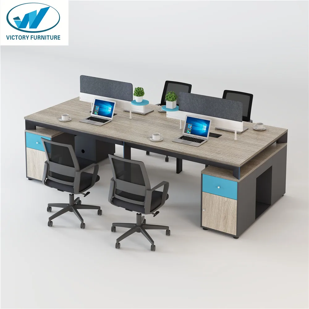 
Modern office desk aluminium frame steel cubicles office workstation cubicle for 6 person workstation desk office furniture 