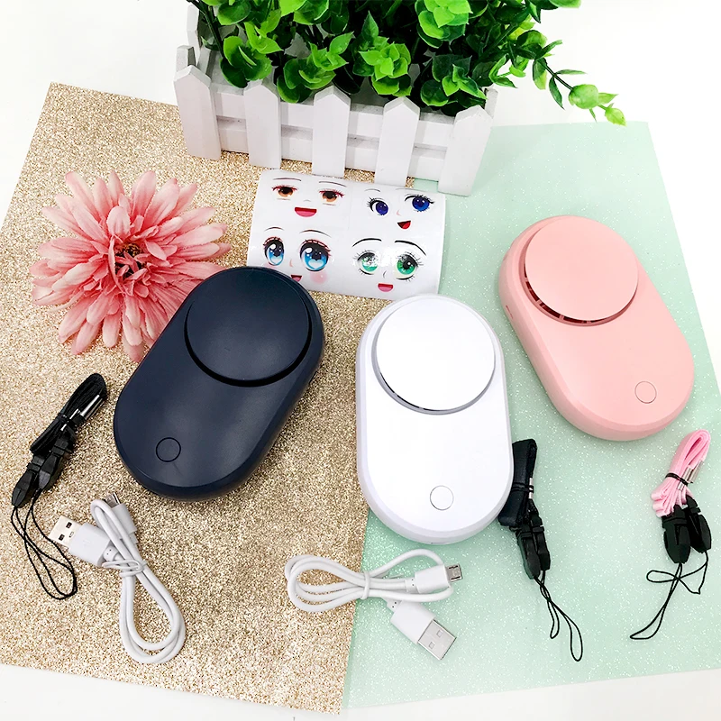 Rechargeable USB Mini Portable Eyelash Hair Dryer Lazy Eyelash Extension Nail Gel Fast Drying Fan