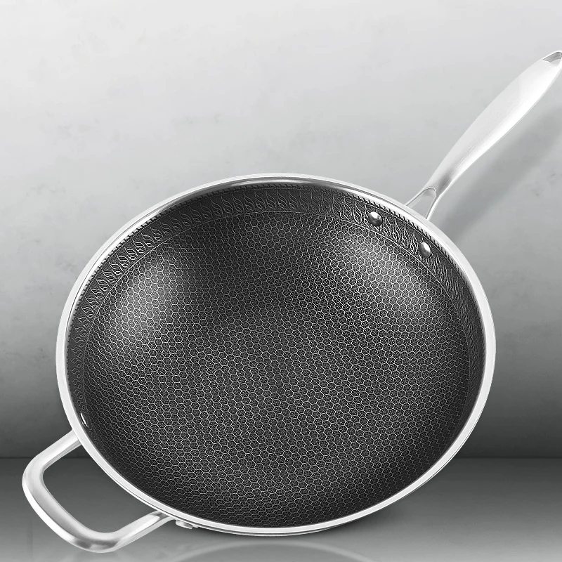 Latest Style Trending Advanced Kitchenware Pot Non Stick Cookware Wok