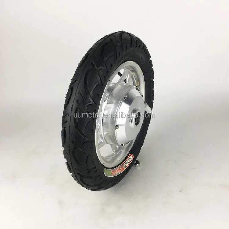 M 12inch compact brushless geared dc hub motor for electric scooters with hall sensors