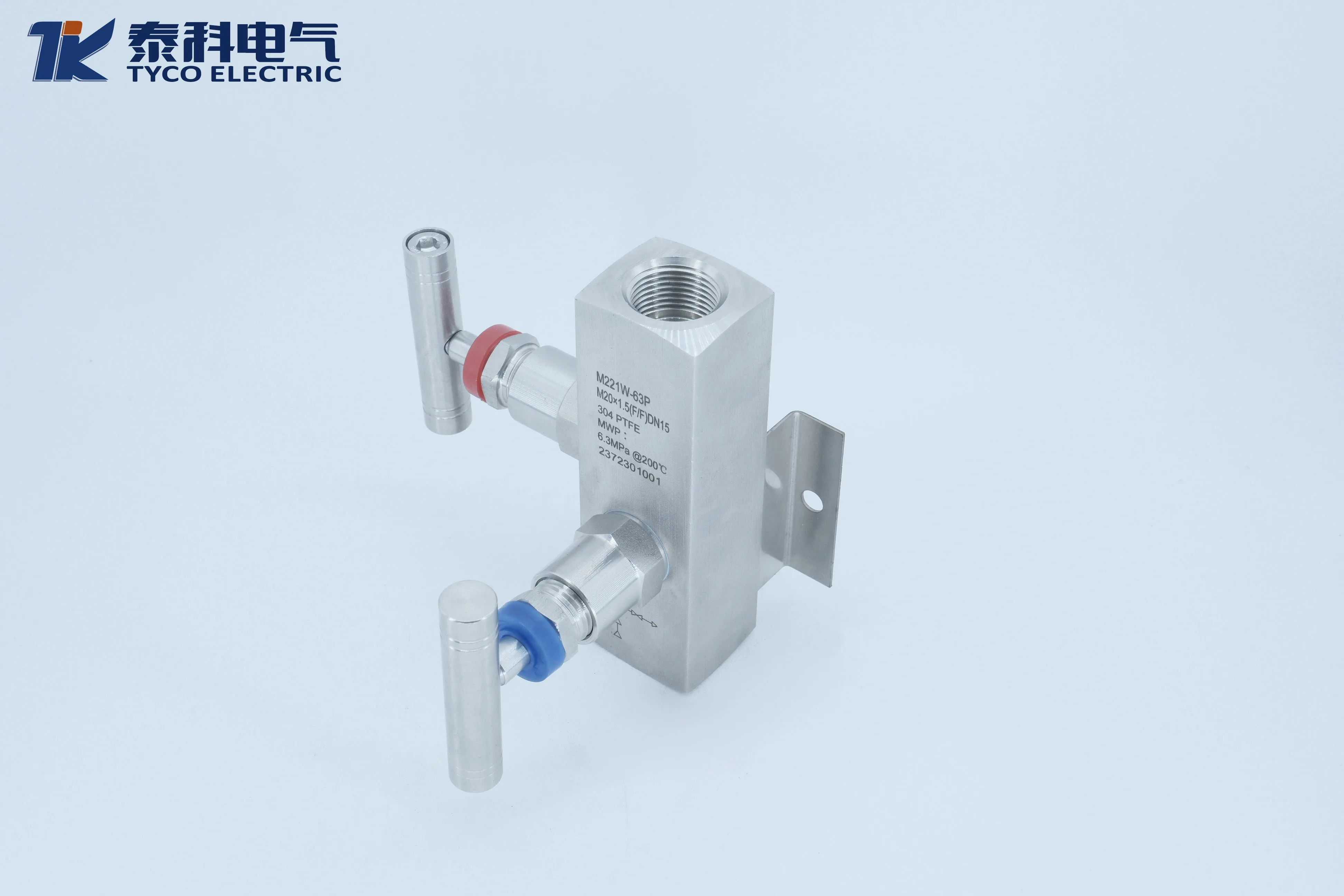 stainless steel two valve group Rose mount pressure gauge transmitter Two Valve manifolds