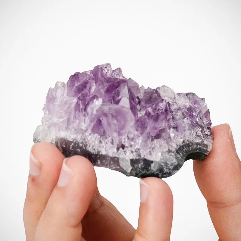 Yase Raw wholesale material stone natural amethyst geode rough stone gemstone quartz crystal amethyst cluster