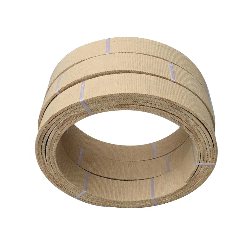 8mmx50mmx1000mm non asbestos industrial woven brake lining roll with resin
