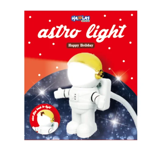 Spaceman Astronaut usb nightlight led computer keyboard light Creative lamp book bedroom decor gift lights