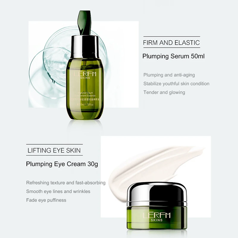 Cosmetic Beauty Vendor Wholesale 6pcs Skincare Products Moisturizing Anti Aging Anti Winkle Custom Private Label Skin Care Set