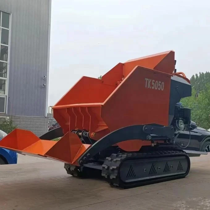 TK500 Crawler buggies Stone Concrete Mud Buggy Power Cement Buggy for sale in the USA