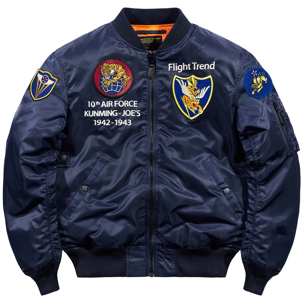 Chinese Jacket For Men Custom Winter Bomber Puffer Men Plus Size Jackets