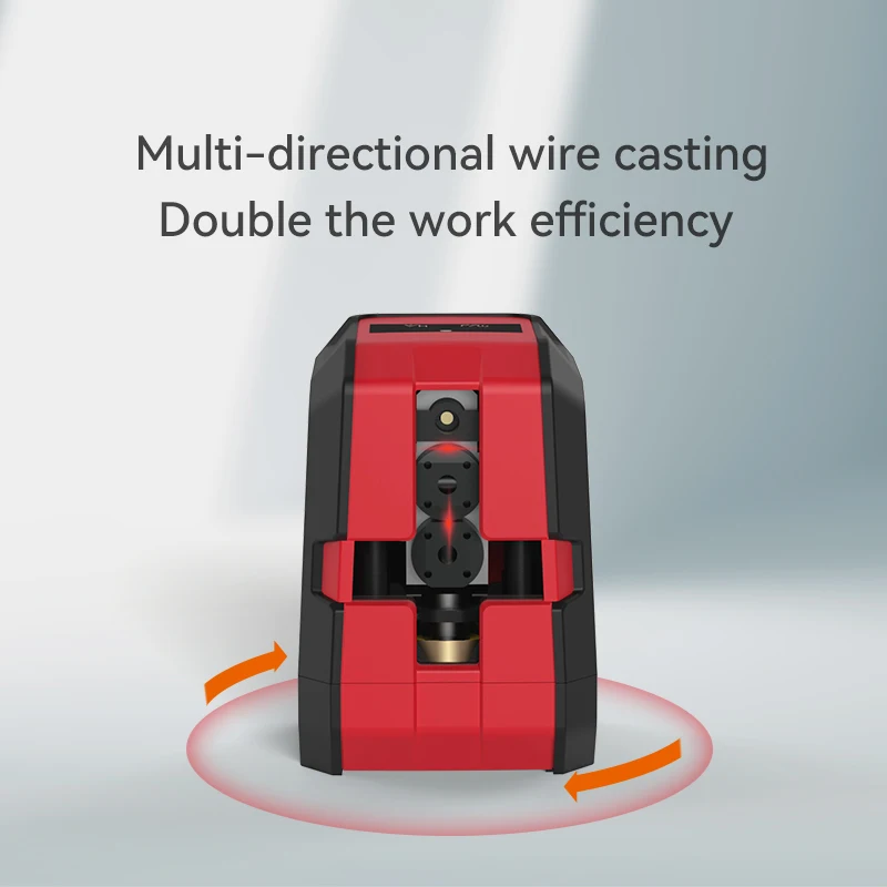 Лазерный уровень Xiaomi Youpin DUKA CL2, нивелир с вертикальными и горизонтальными линиями, диапазон измерения 10 м, самонивелирующийся