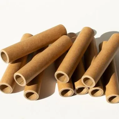 Customized Kraft Paper Tube Cylinder Shape round Pattern Made from Cardboard Plastic for Craft Use Cheap Price from Vietnam