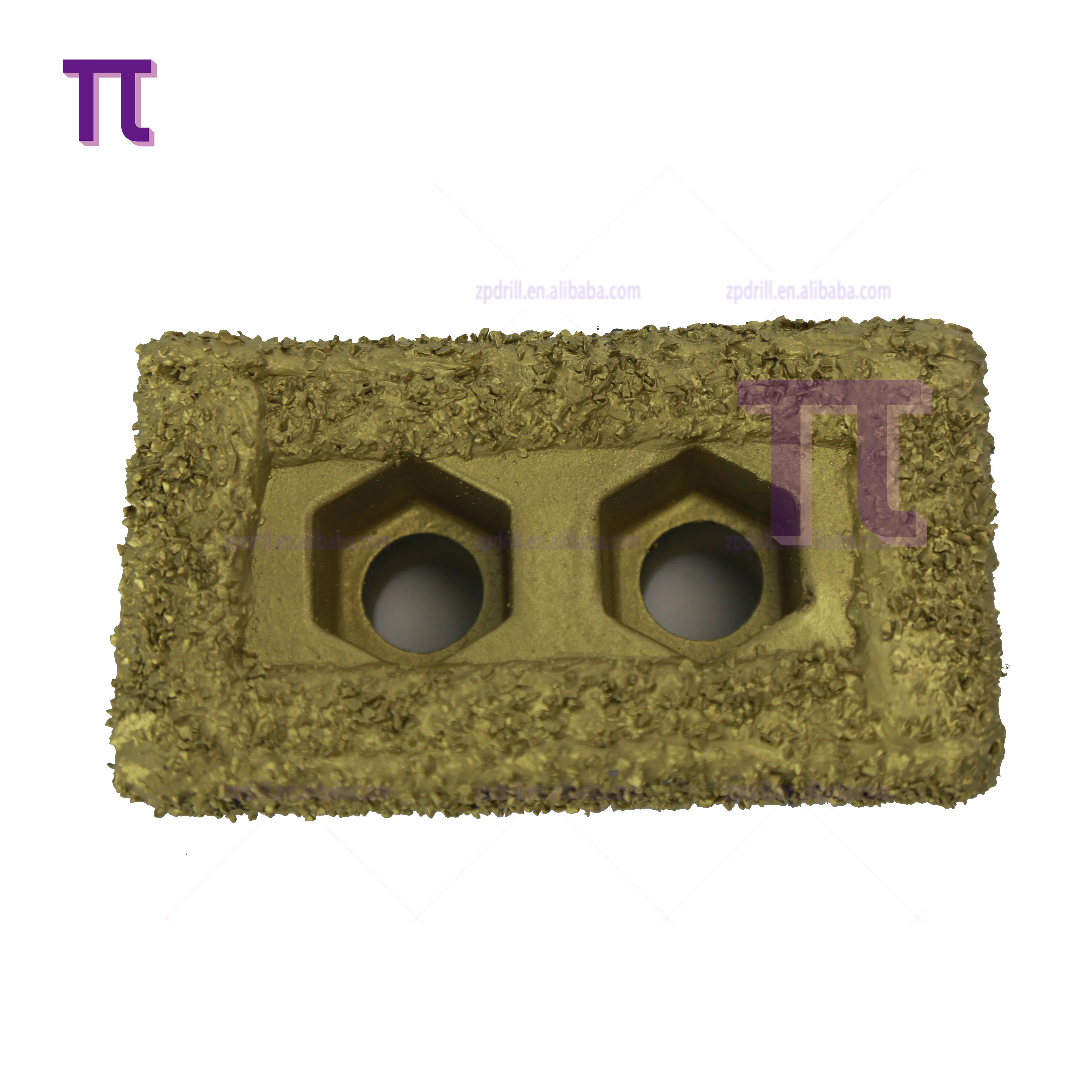 Hot selling premium alloy grinder head for crushing wood grinder tips crushed carbide overlay wearplate wood milling blades