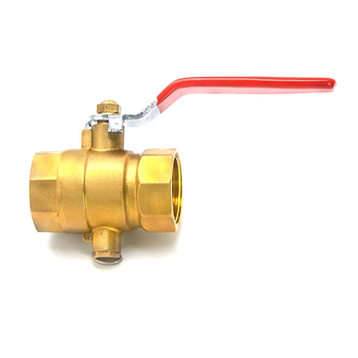 3/4-Inch 600 WOG FNPT Heavy Duty Full Port Brass Ball Valve FIP Threaded npt Internal Thread thermo valve radiator design