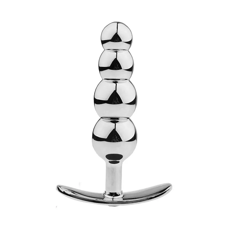 S M L SM couple sexy game anal beads metal plug massage women vaginal G spot stimulation adult sex toys