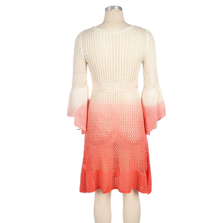 Pink Formal Women Dresses Spring Dresses 2021 Knit Dress