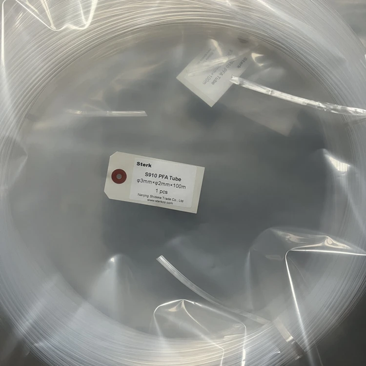 regaton plastic par tub de sill Hot Selling Cheap Custom PFA Fluorine Plastic Raw Material PFA Tube