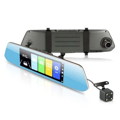 Новый оригинальный автомобильный черный ящик 7-дюймовый экран камеры Dvr камера монитор вождения рекордер