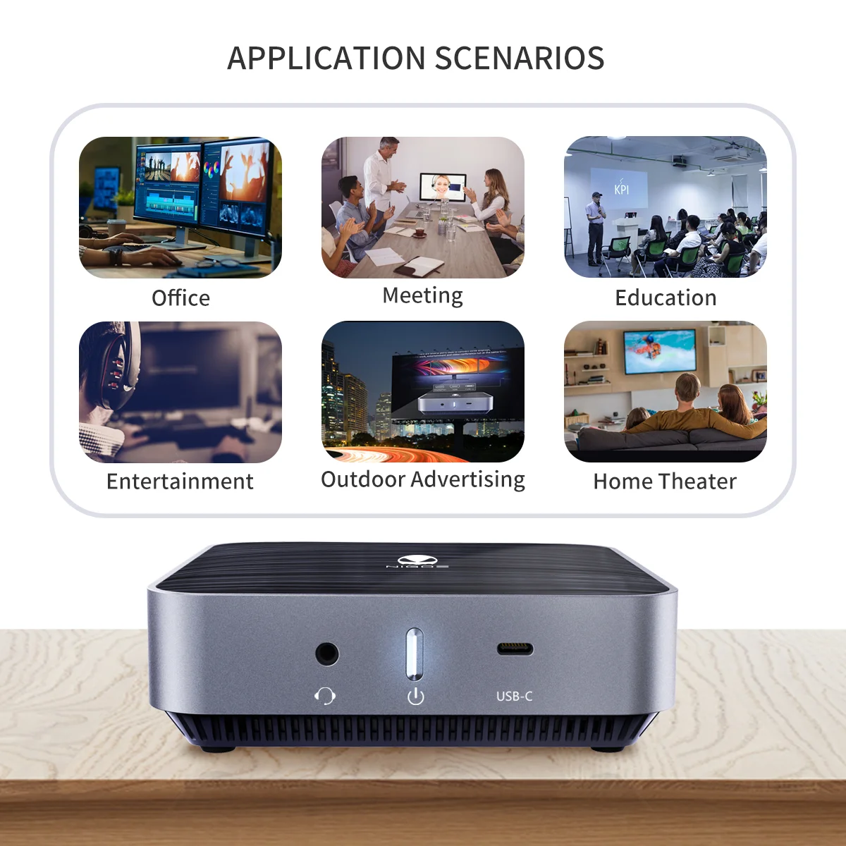 Win10 Home/Win10 pro/Win10 IOT/ Ubuntu Computer For Game Office Meeting Video Call MINI PC Ad Terminal Box