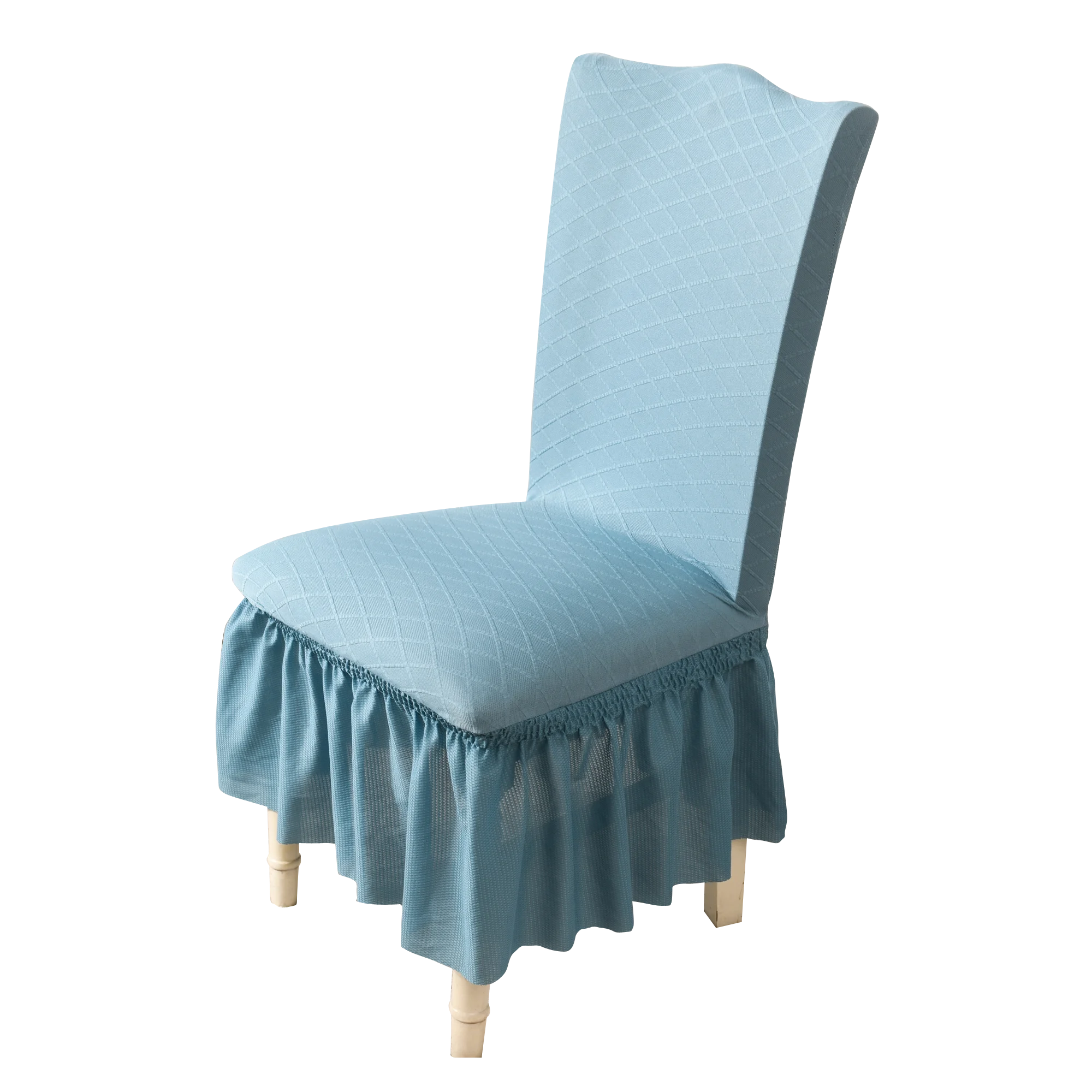 
2020 New European Jacquard Lace Skirt Lace All-inclusive Office Home Chair Cover 