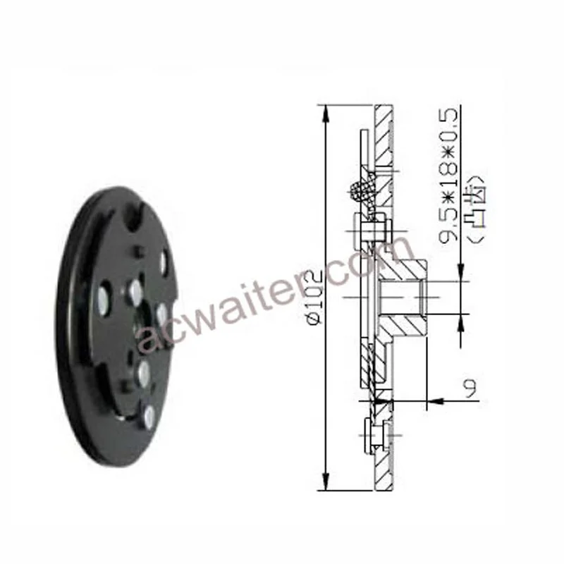 Factory Directly Supply Compressor Clutch Hub Suitable For Little Truck AC Compressor WXH-066