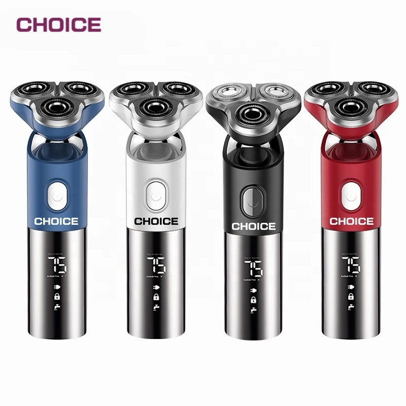 Top Sale Cordless Electric Razor Rechargeable Portable Waterproof Shaver for Men