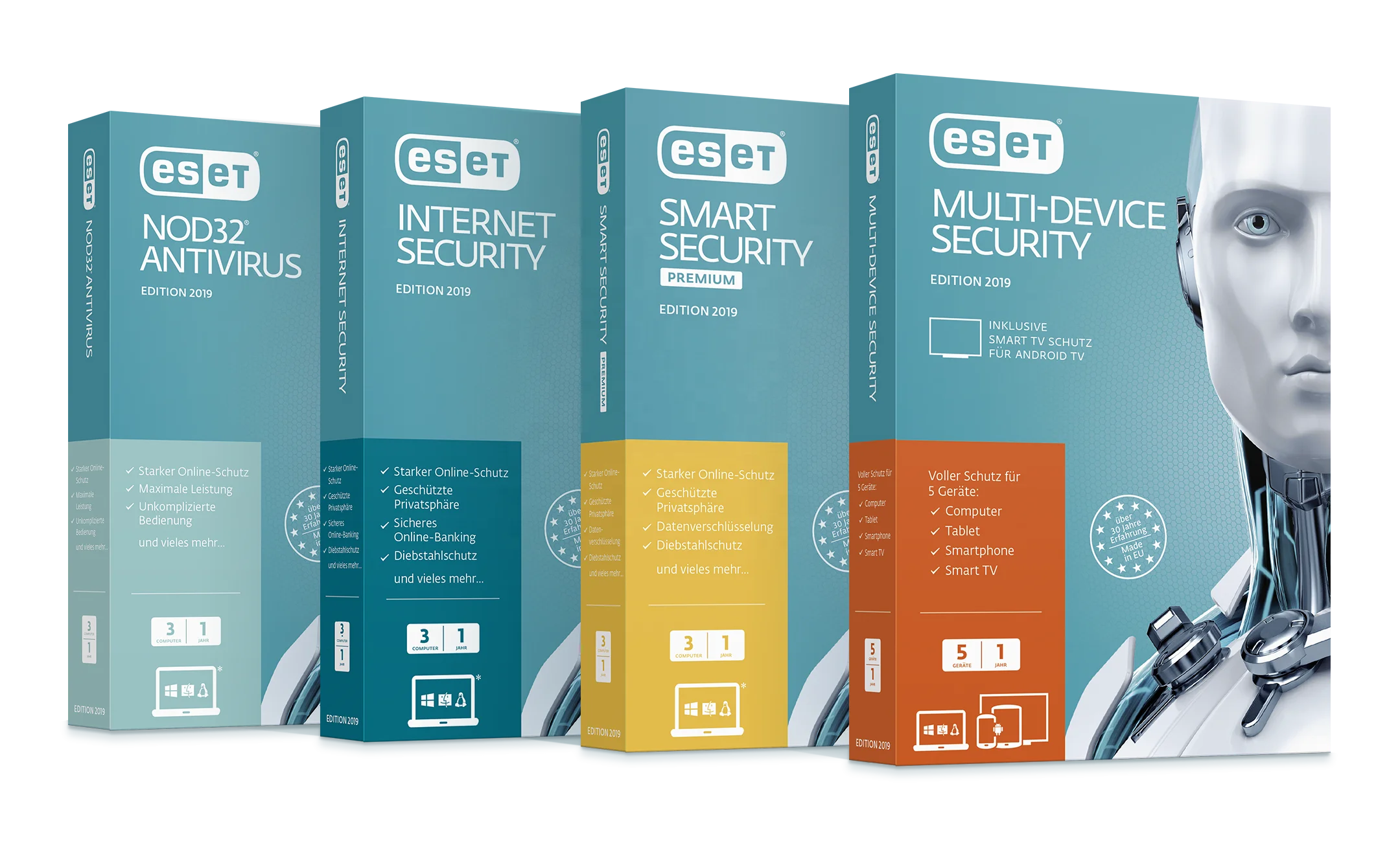 Смарт-ключ Премиум-Качества ESET (1 шт. 3 года) оригинальный ключ лицензии Nod32 антивирусное программное обеспечение 24/7