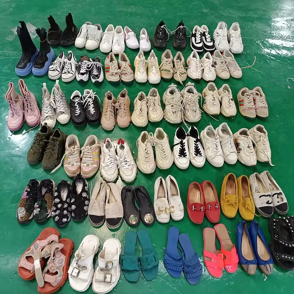 Low cut sports shoes inventory used shoes brand 90% new second hand shoes in bales