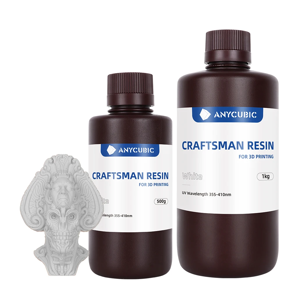 ANYCUBIC 1000 мл 1 л абрикосовая бежевая серо-белая смола для ЖК