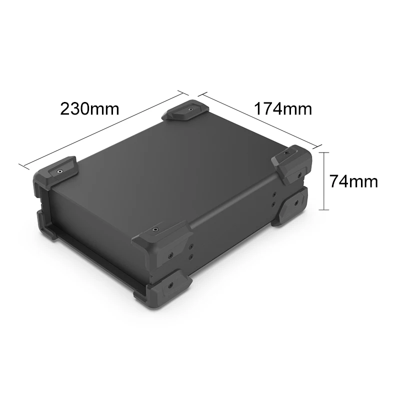 YONGGU 140*70*200 dam003 outdoor Custom Power supply ups for wifi router aluminum enclosure channel housing for electronics